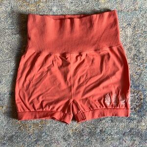 Free People Movement high rise bike shorts